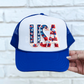 USA Faux Embroidery (HAT PATCH)-DTF