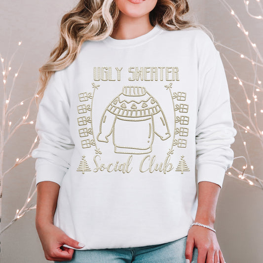 Ugly sweater social Club(ALL COLORS LISTED IN THIS LISTING)-DTF