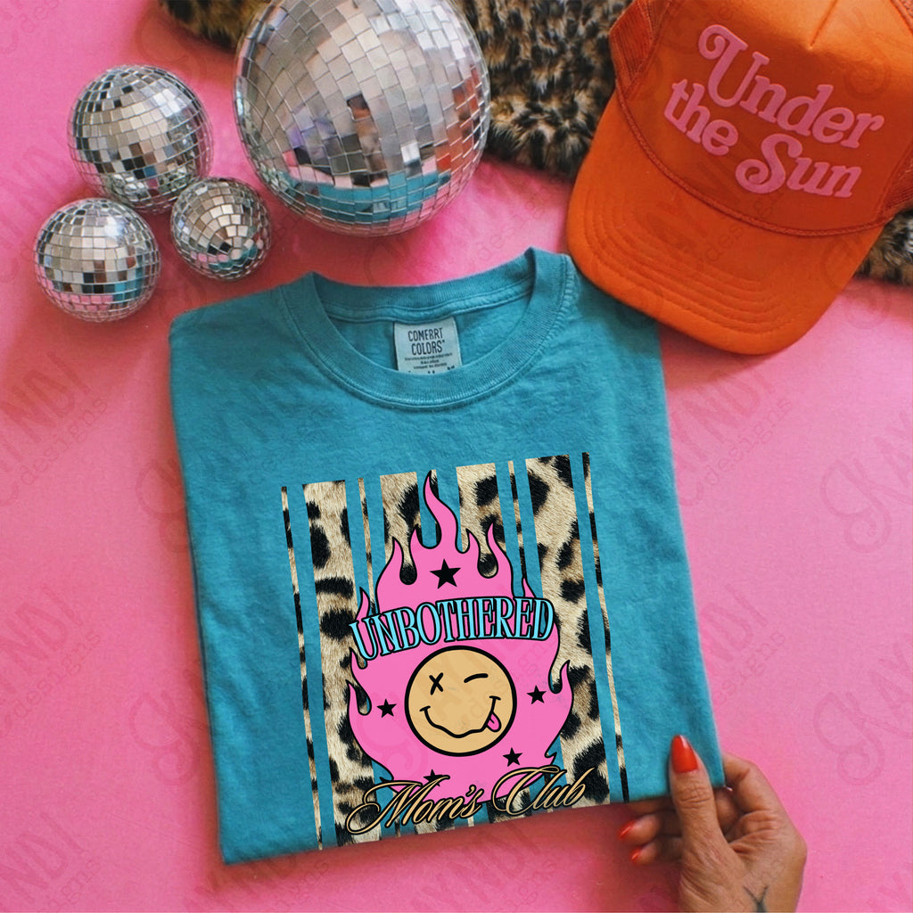 Unbothered Pink Moms club-DTF&UV