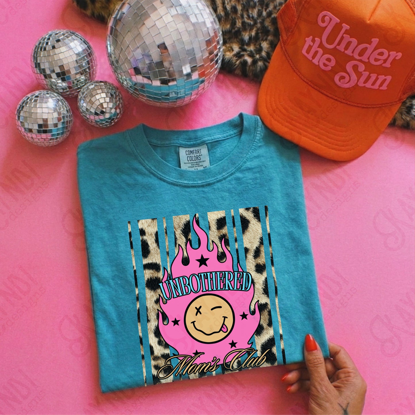 Unbothered Pink Moms club-DTF&UV