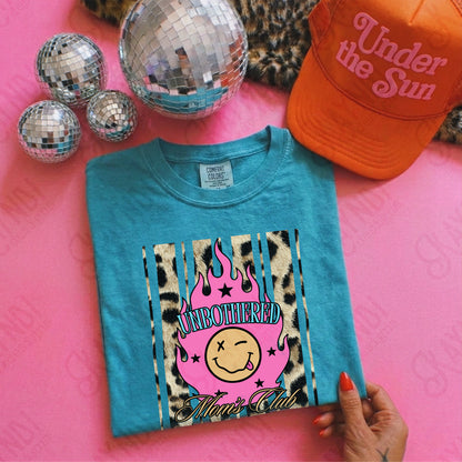 Unbothered Pink Moms club-DTF&UV