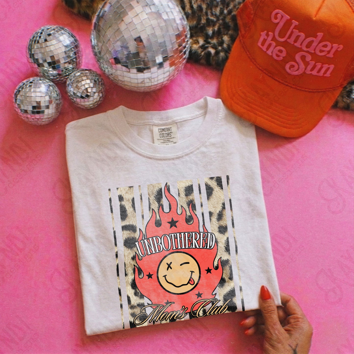 Unbothered Red Moms club-DTF&UV