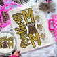 Football mom BACK (Dropdown)- DTF&UV