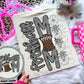 Football mom BACK (Dropdown)- DTF&UV