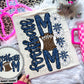 Football mom BACK (Dropdown)- DTF&UV