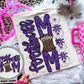 Football mom BACK (Dropdown)- DTF&UV