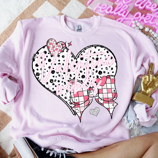 VALENTINE VIBES LT PINK-DTF
