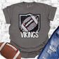 Bejeweled football badge teams- (ALL TEAMS ARE LISTED IN THIS LISTING in the dropdown)-DTF