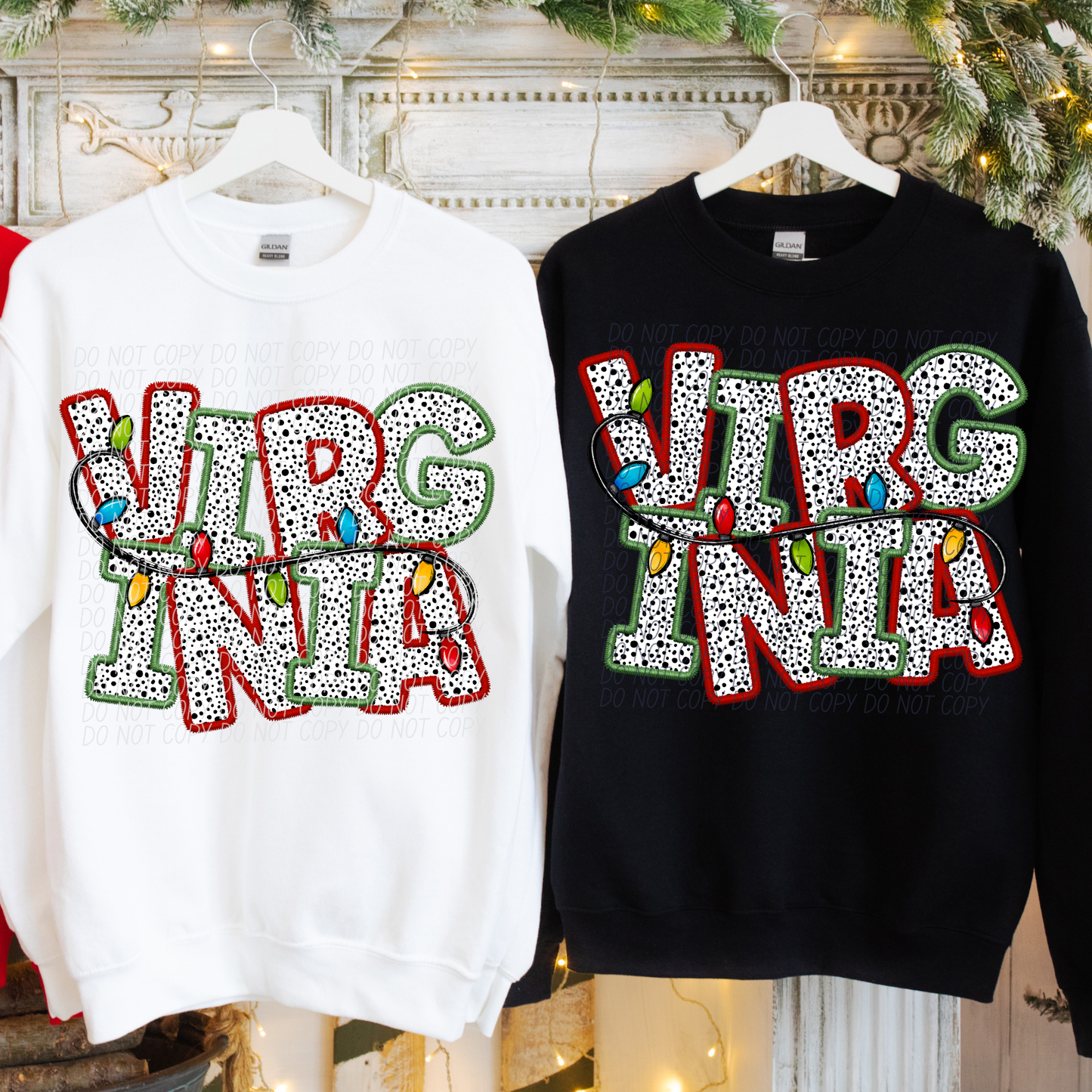 Dot Christmas STATES (dropdown)-DTF&UV