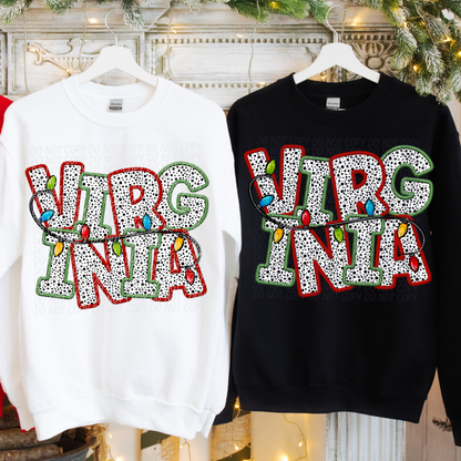 Dot Christmas STATES (dropdown)-DTF&UV