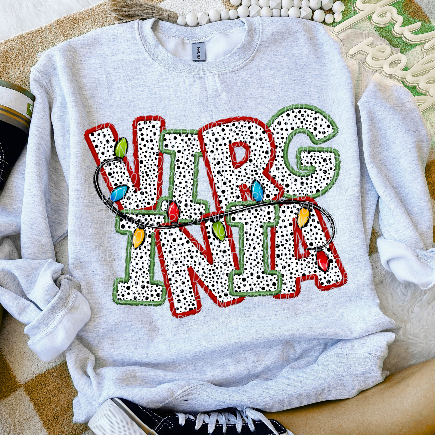 Dot Christmas STATES (dropdown)-DTF&UV