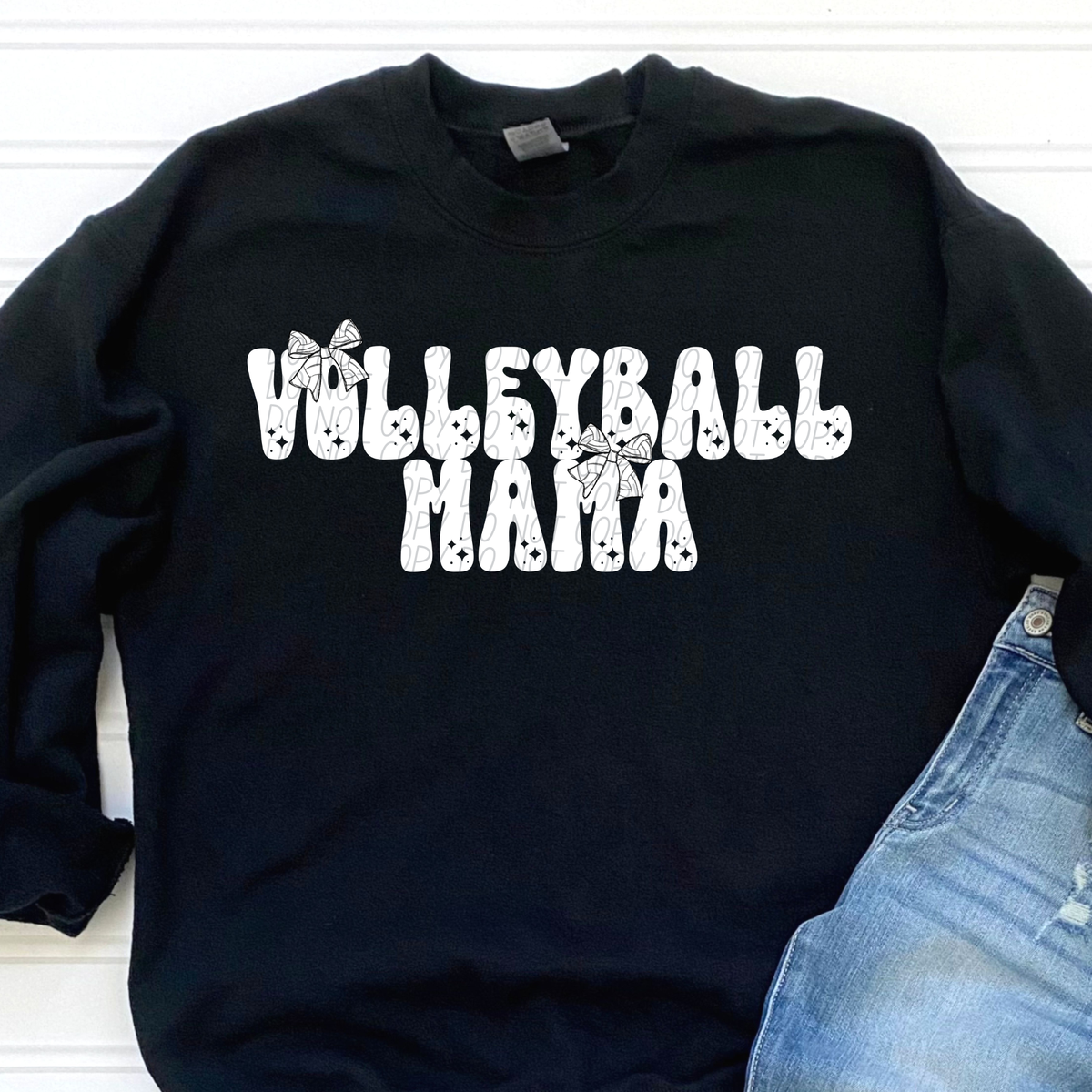 Sports Mama Bow ( DROPDOWN)- DTF&UV