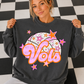 Volleyball Pink Orange Stars Mascot (Dropdown)- DTF&UV