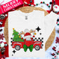 Vintage Christmas truck-dtf