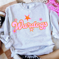 Pink Orange Stars Mascot (Dropdown)- DTF&UV