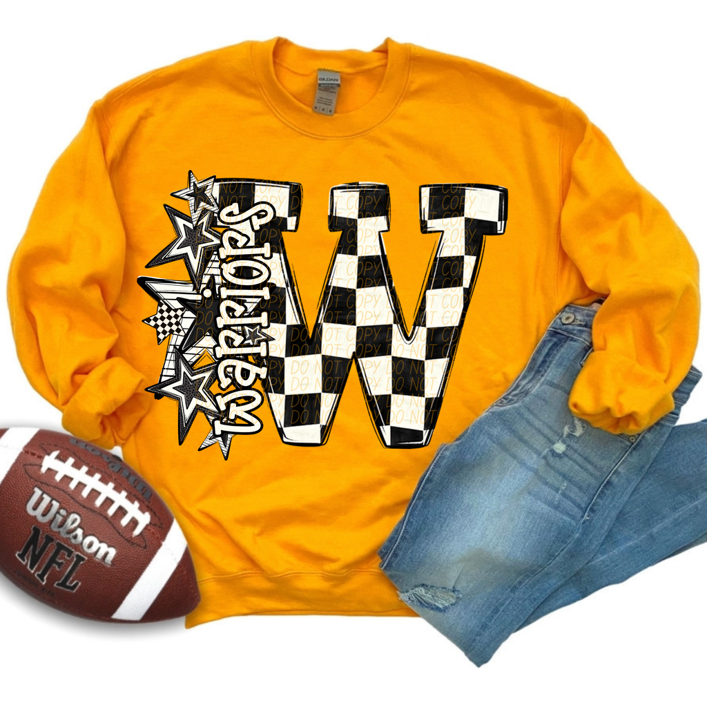 BW Checker star mascots (dropdown)- DTF&UV