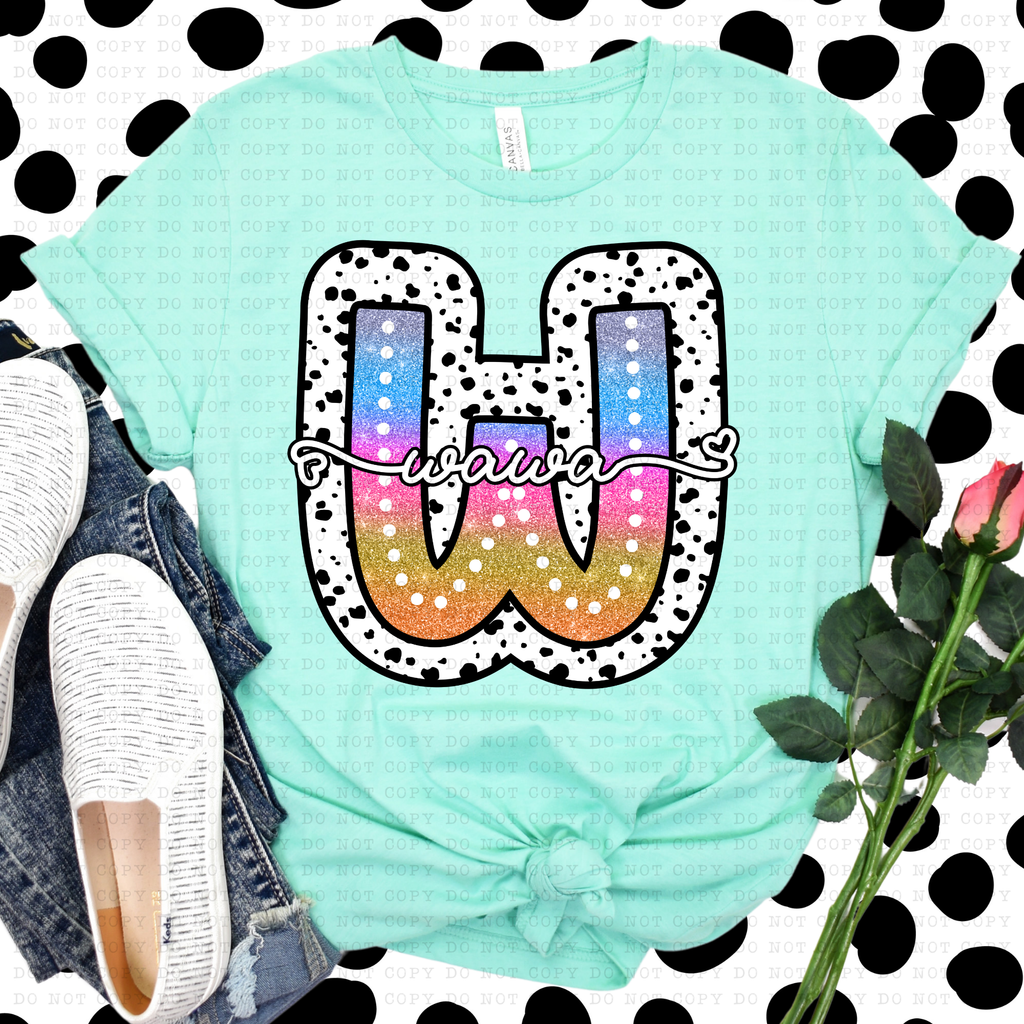 Tie dye dottie(all in dropdown)-DTF