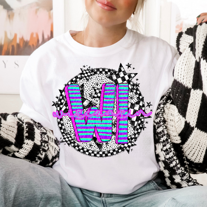 Spring STATES stripes (Dropdown)-DTF