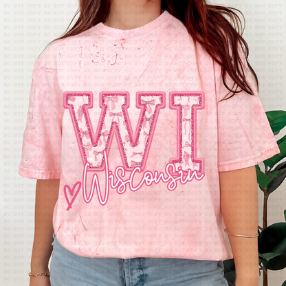 PINK COQUETTE STATES(Dropdown)-DTF
