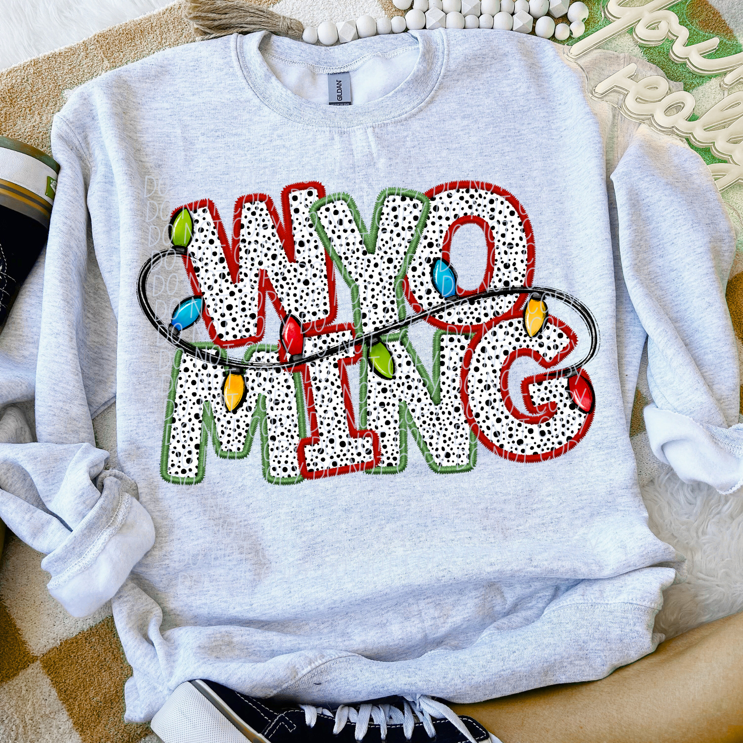 Dot Christmas STATES (dropdown)-DTF&UV