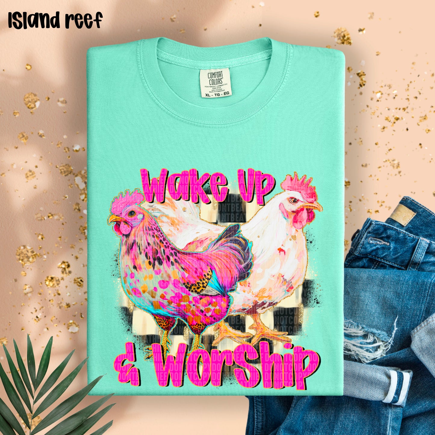 Wake up and worship-DTF