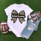 Warriors leopard bow-DTF