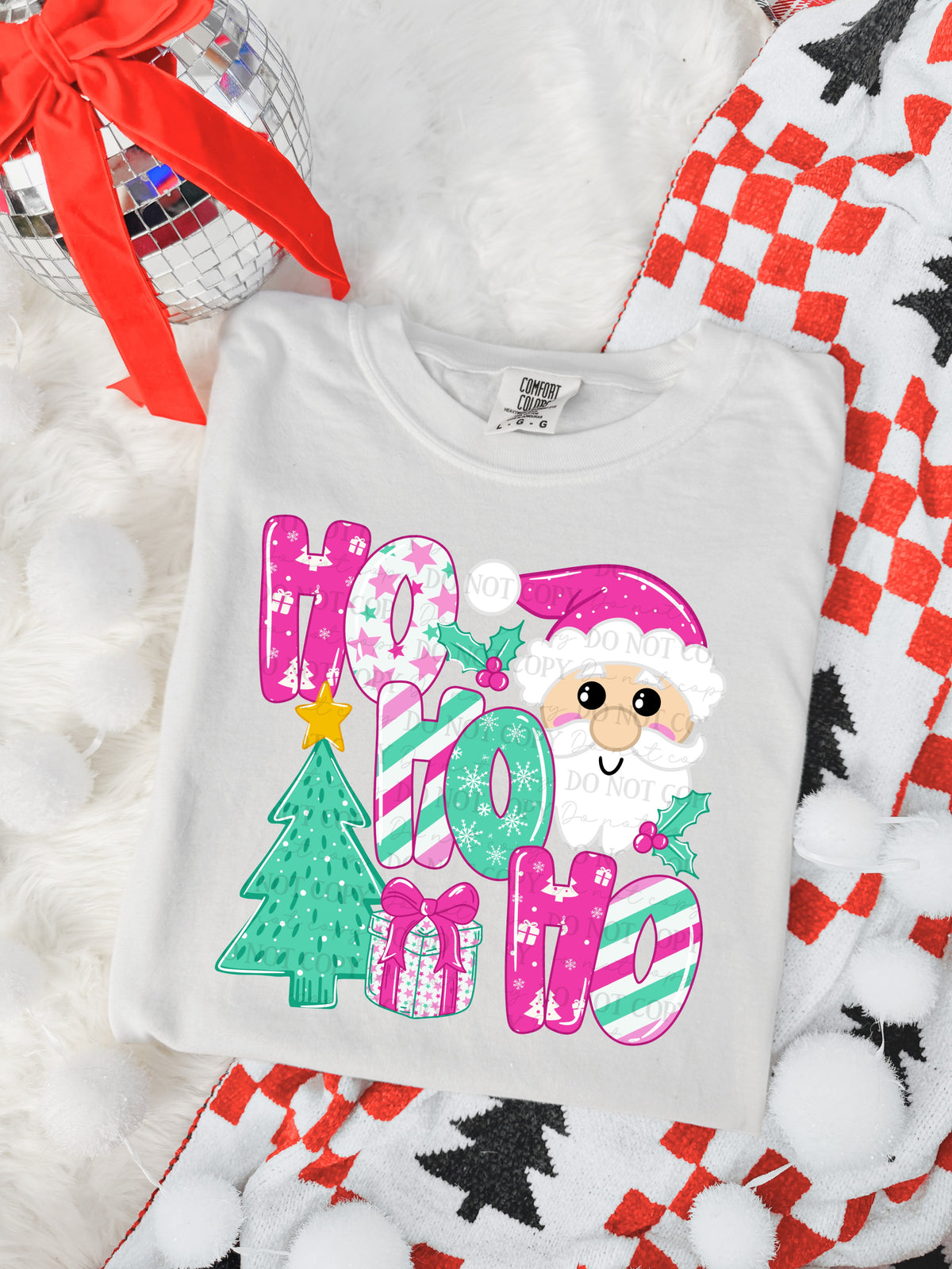 Ho ho ho santa-DTF