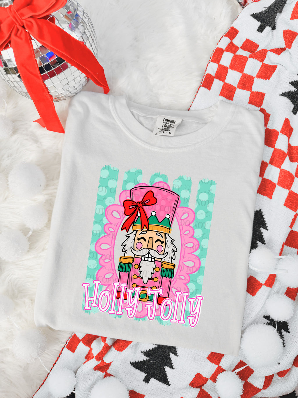 Holly Jolly nutcracker-DTF