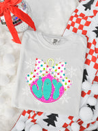 Joy Christmas ornament-DTF