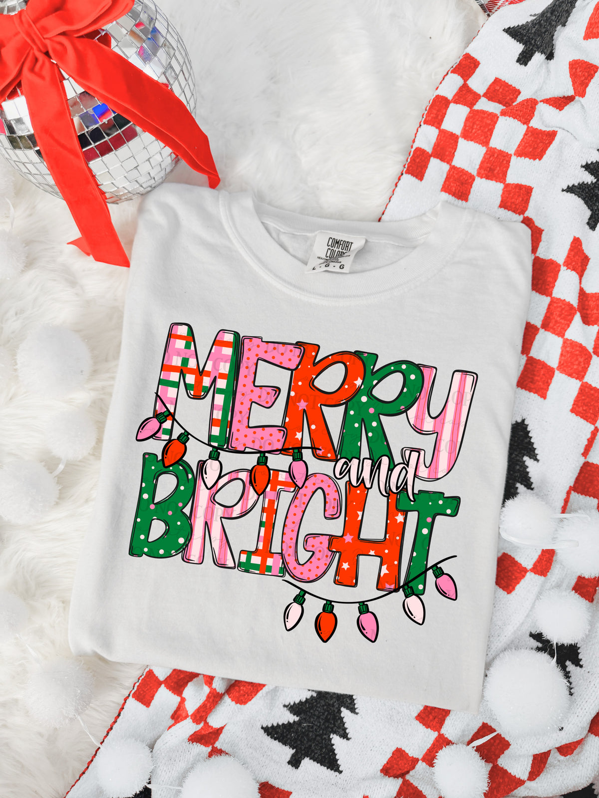 Merry and bright-DTF