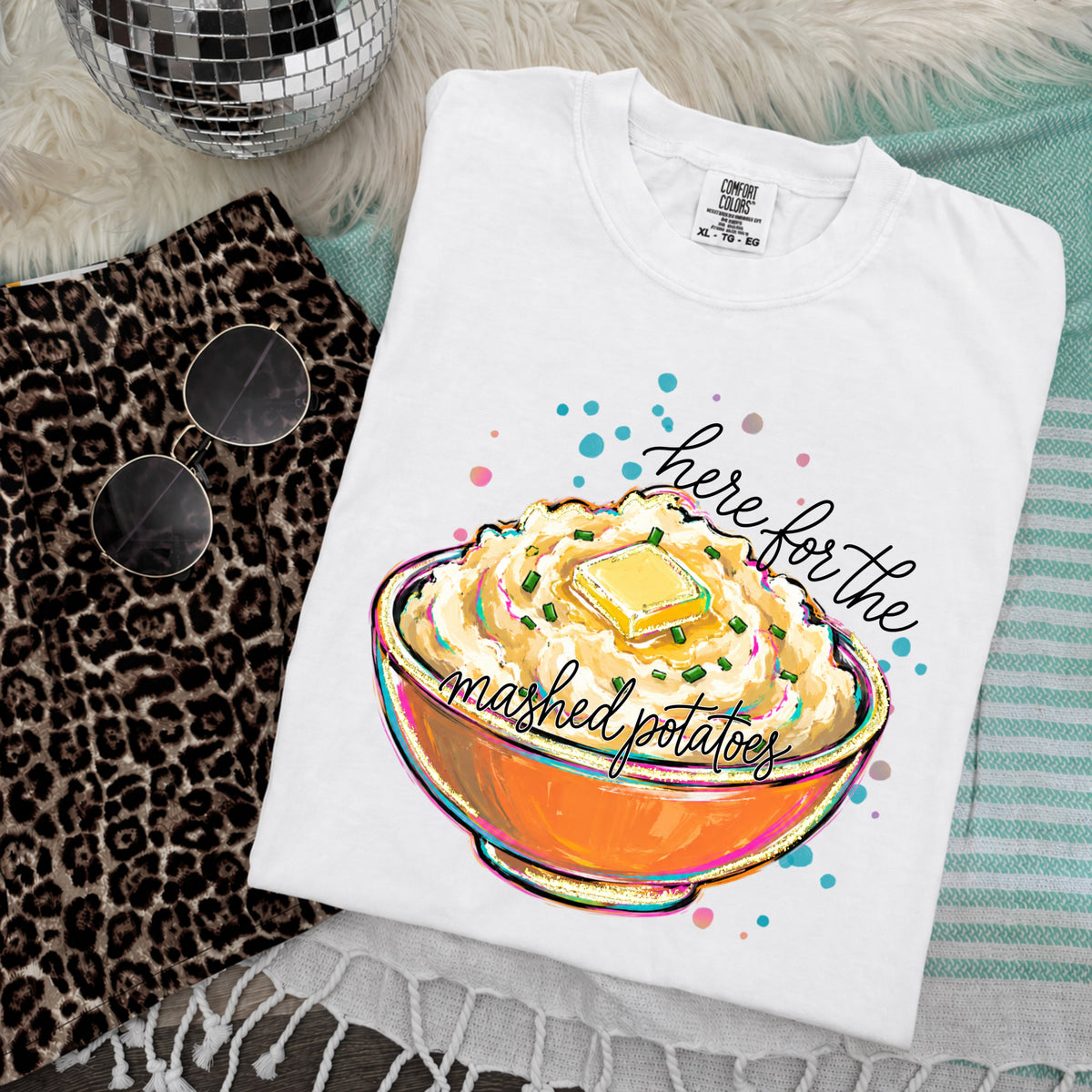 Here for the mash potatoes-DTF&UV