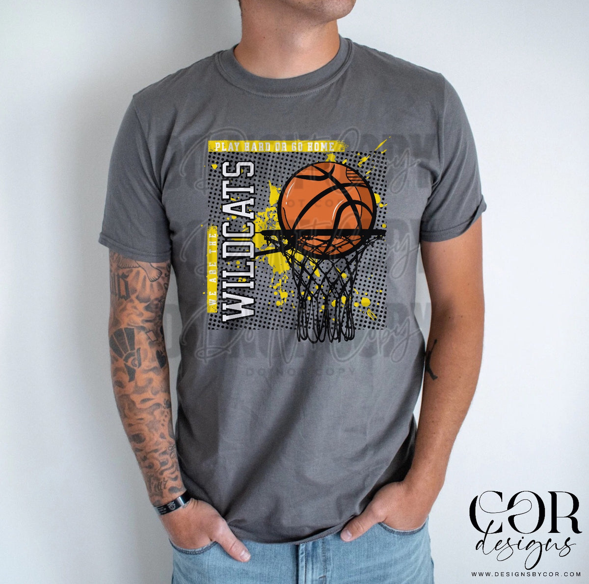 Basketball Mascots(DROPDOWN- ALL IN THIS LISTING)-DTF