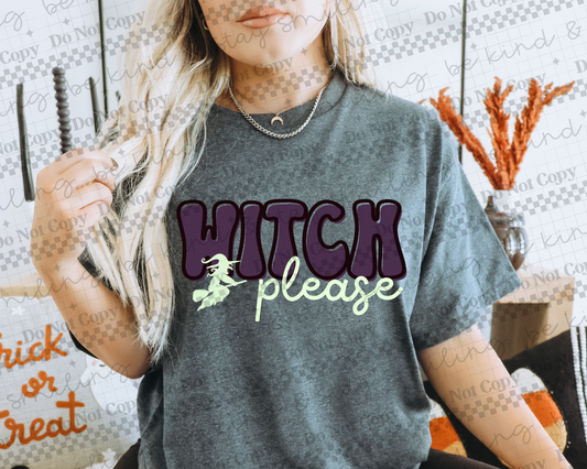 Witch Please -DTF&UV