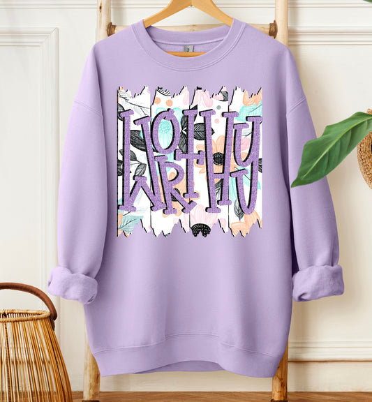 Worthy brush stroke floral-DTF&UV