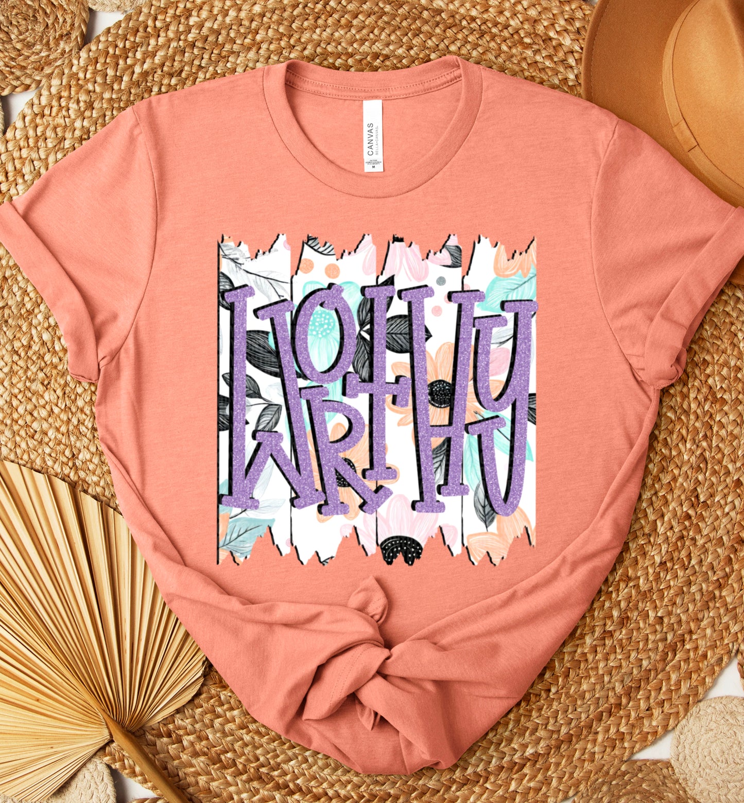 Worthy brush stroke floral-DTF&UV