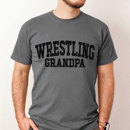 Wrestling Grandpa (white or black dropdown) -DTF&UV