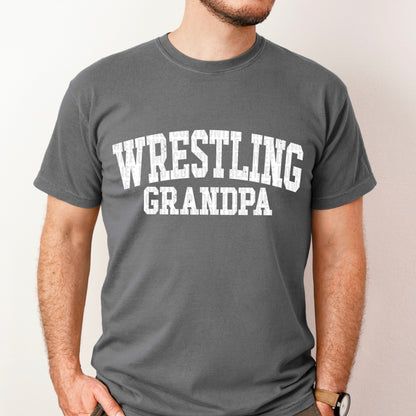 Wrestling Grandpa (white or black dropdown) -DTF&UV