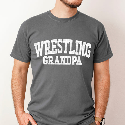 Wrestling Grandpa (white or black dropdown) -DTF&UV