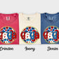 Floral 4th of July (dropdown)-DTF&UV