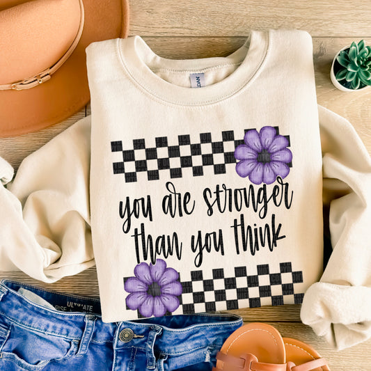 You are stronger than you think-DTF