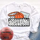 Basketball Mascots ball net backboard (DROPDOWN)-DTF&UV