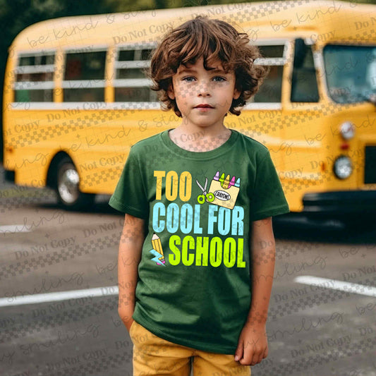 Too cool for school-DTF&UV