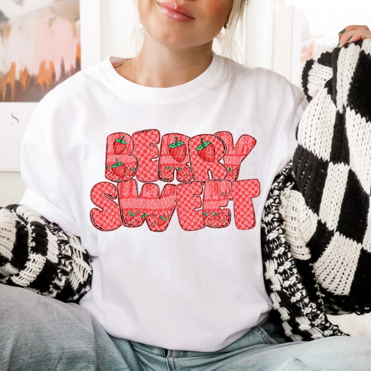 berry sweet strawberries-DTF