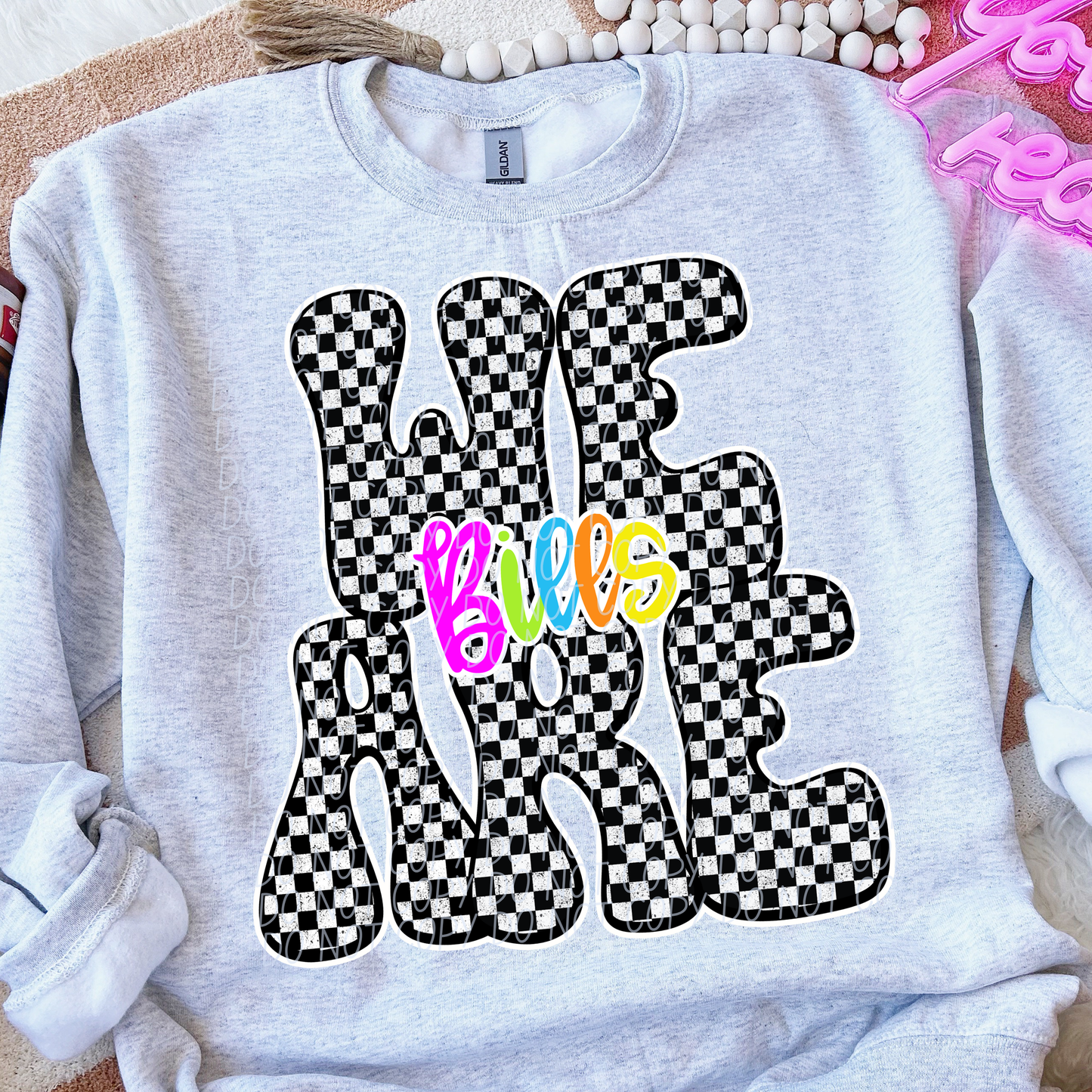 We are Rainbow MASCOT (dropdown)-DTF&UV