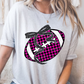 Football Silver Bow( color dropdown) -DTF&UV