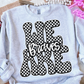 We are Checker MASCOT (dropdown)-DTF&UV