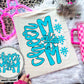 Cheer Mom (Includes front and back-COLORS IN DROPDOWN)- DTF&UV
