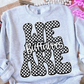 We are Checker MASCOT (dropdown)-DTF&UV