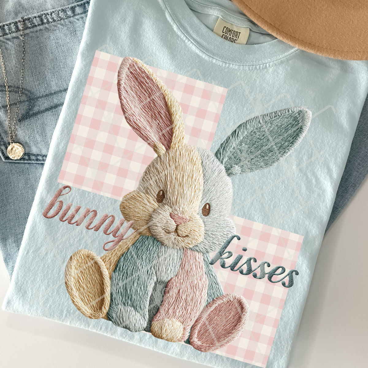 bunny kisses  -DTF&UV