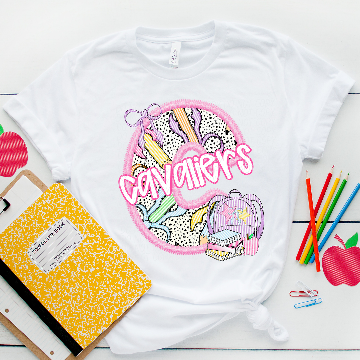 LETTER MASCOT PINK (dropdown)-DTF&UV